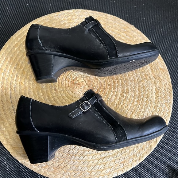 Naturalizer Leather slip-on Block Heel Shoes Size 7.5 - Picture 11 of 12